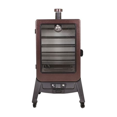 Pit Boss Copperhead 5 Series Vertical Pellet Smoker Heavy duty Steel 60 lb. Pellet Hopper Capacity 1 513 sq. in. Cooking Space 77550