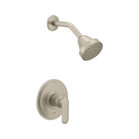 Moen UT2322EPBN Moen Greenfield M-Core 2-Series Single-Handle Shower Faucet, One-Function, 1.75 GPM, Lever Handle, Eco-Performance, Brushed Nickel - UT2322EPBN