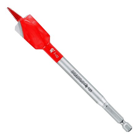 Diablo DSPD4040 Diablo Demo Demon 7/8in x 6in Spade Bit with 1/4in Hex Shank for Nail-Embedded Wood - DSPD4040