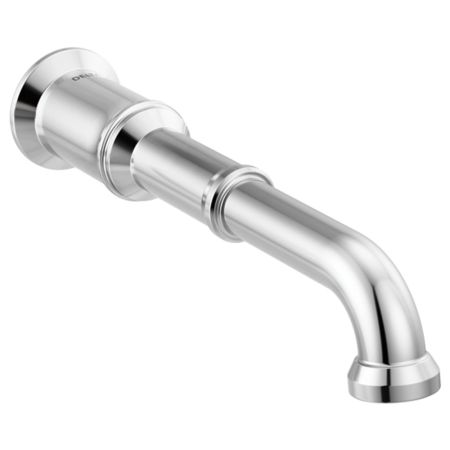 Delta T3584LF-PR-LHP-WL Delta Broderick Two Handle Bathroom Faucet Trim, Wall Mount, 1.2 GPM, Lumicoat Chrome (Less Handle) - T3584LF-PR-LHP-WL