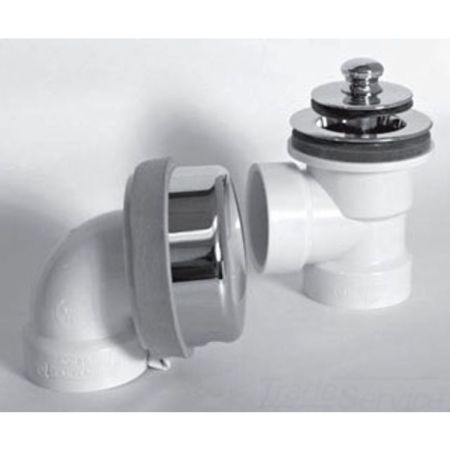 Watco 917-LT-ABS-PB Watco 917-LT-ABS-PB Innovator Lift & Turn Polished Brass Drain Tee Half Kit