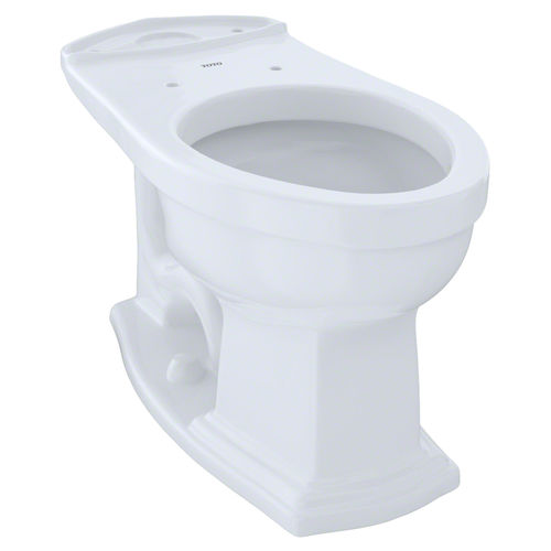 TOTO SS204#01 SoftClose Oval Toilet Seat – Cotton White, High-Impact Polypropylene With Easy-Clean Hinges