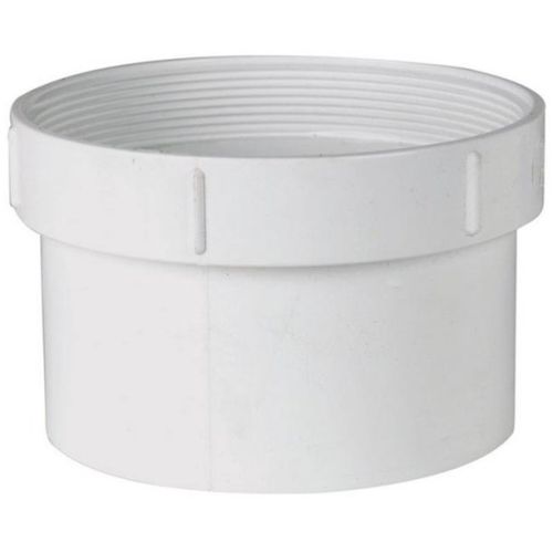 NDS P1506 6 Inch PVC Cleanout Adaptor, Sewer and Drain