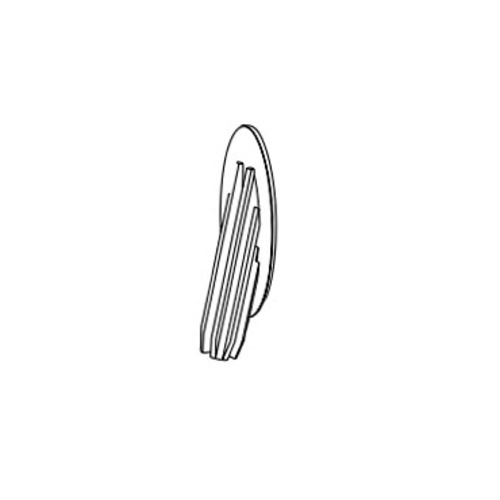 Delta RP78360SS Button for Lift Rod Hole, Stainless Steel