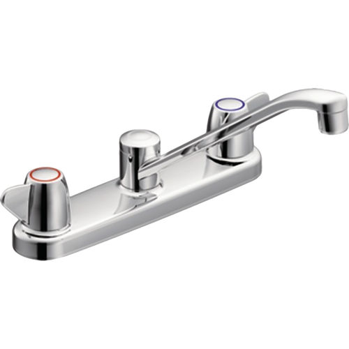 Moen CFG CA40611 Cornerstone Series Two-Handle Kitchen Faucet (Chrome)