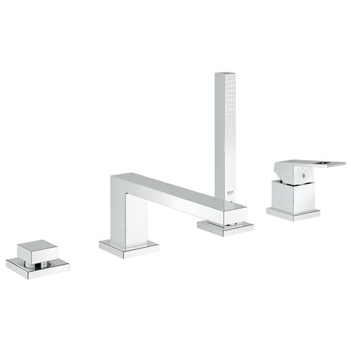 Grohe Eurocube Single-Handle Diverter Roman Tub Faucet with Hand