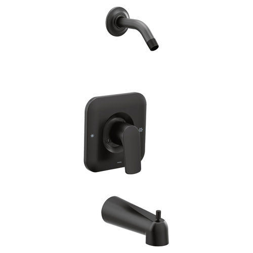 Moen Rizon Posi-Temp Tub/Shower Faucet, Single Lever Handle, M