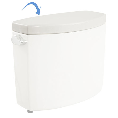 Toto TCU454CRE#01 Cotton White Toilet Tank Lid with Velcro Tape