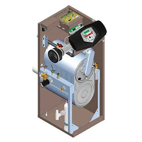 Lochinvar Knight Liquid Propane Boiler, 151000 BTU, 3in Vent, High - Main Image