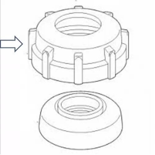 Toro 89-3747 570 Black Molded Cap | PlumbersStock