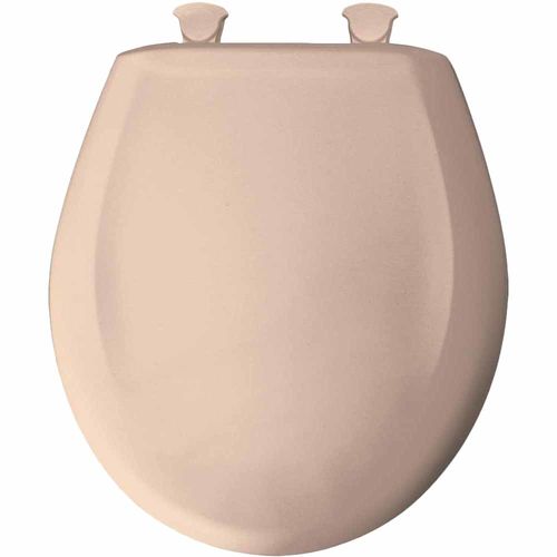 Bemis Classic Colors EasyClean Round Toilet Seat with Cover ...