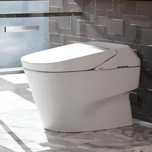 TOTO Neorest 700H OnePiec Skirted Toilet, Elongated, Universal Height