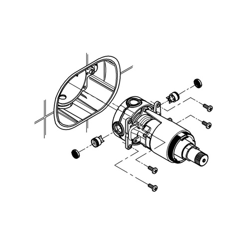 Grohe 47851000 Universal Non-Return Valve | PlumbersStock