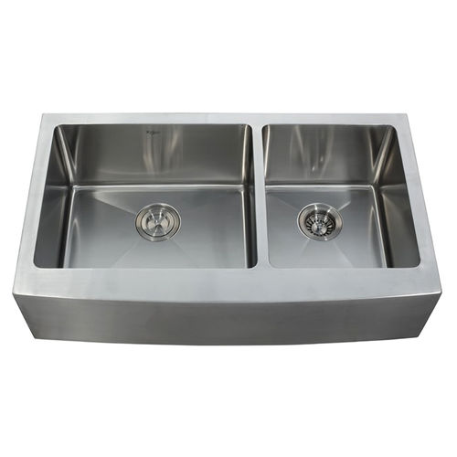 View 3 of Kraus KHF203-36-KPF1622-KSD30CH Kraus KHF203-36-KPF1622-KSD30CH Kitchen Sink And Faucet Combo