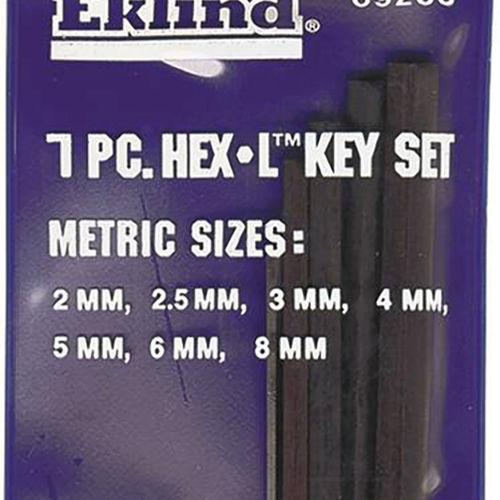 Eklind Tool 13313 Bright-Ball-Hex-L Key Allen Wrench, 13