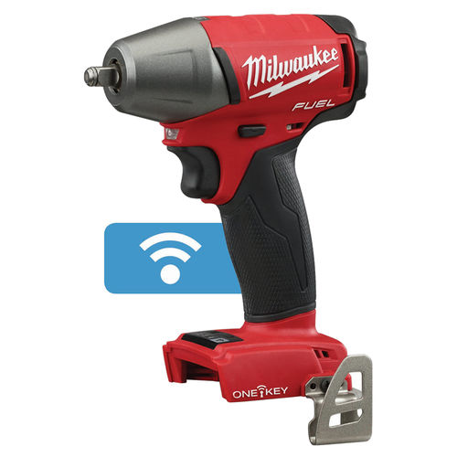 View 2 of Milwaukee 2758-20 Milwaukee 2758-20 M18 Fuel 3/8in Compact Impact Wrench with One-Key