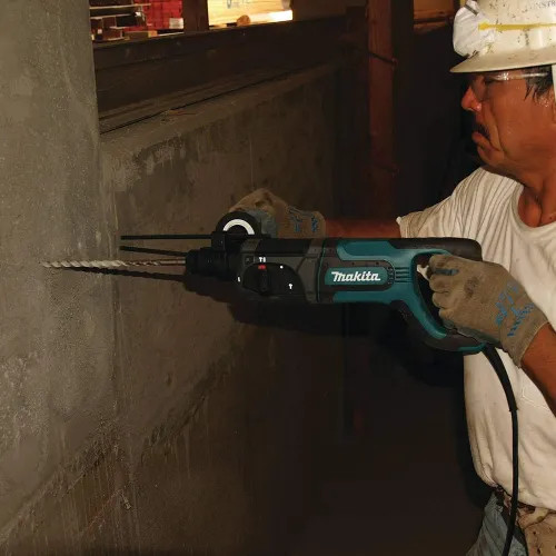 View 8 of Makita HM1214CX Makita 27 lb. SDS-MAX AVT Demolition Hammer and 1
