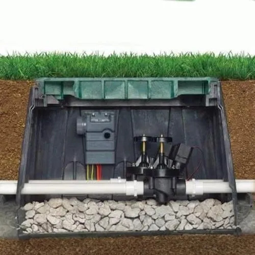 Rain Bird Jumbo Valve Box w/ Green Lid - VBJMB (A11430)