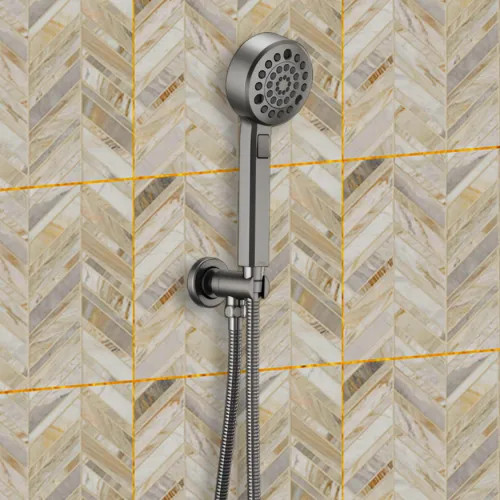 Brizo Levoir Multi-Function Hand Shower, Wall-Mount, Round