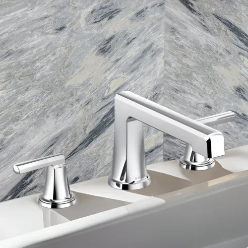 Brizo Levoir Two-Handle Deck-Mount Roman Tub Faucet Trim w