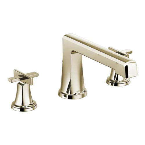 Brizo Levoir Two-Handle Deck-Mount Roman Tub Faucet Trim with