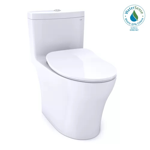 TOTO Aquia IV One-Piece Elongated Toilet, 1.28/0.8 GPF, Universal