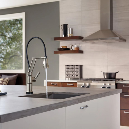 Brizo Artesso Single-Handle Articulating Kitchen Faucet w/ 2