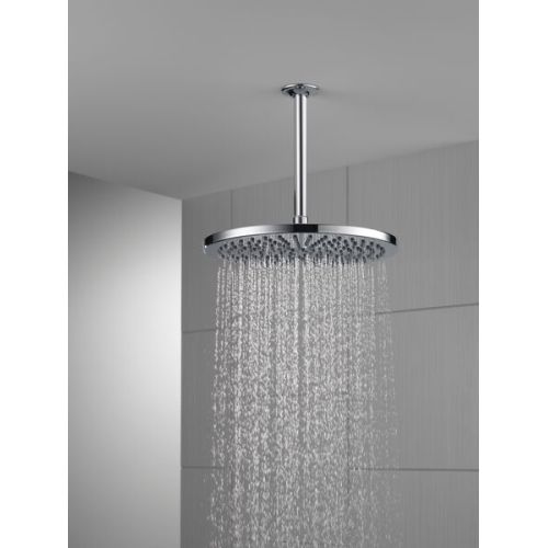 Delta Single-Setting Metal Raincan Shower Head, 2.5 GPM, Touch-Clean ...