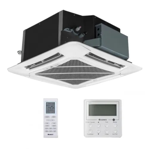 View 4 of   GREE U-Match 208-230V Ceiling Cassette Indoor Heat Pump - UMAT42HP230V1AC