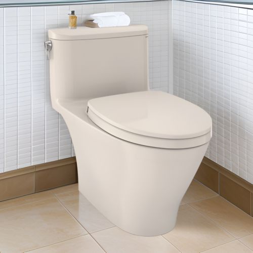 TOTO Nexus One-Piece Elongated 1.28 GPF Universal Height Toilet
