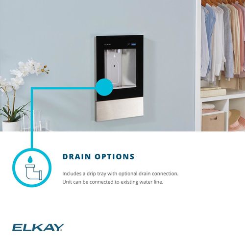 View 5 of Elkay LBWD00BKC Elkay ezH2O Liv Built-in Filtered Water Dispenser, Non-refrigerated, Midnight - LBWD00BKC