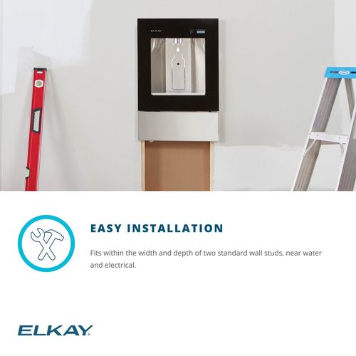 View 7 of Elkay LBWD00BKC Elkay ezH2O Liv Built-in Filtered Water Dispenser, Non-refrigerated, Midnight - LBWD00BKC