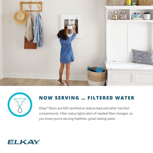 View 9 of Elkay LBWD00BKC Elkay ezH2O Liv Built-in Filtered Water Dispenser, Non-refrigerated, Midnight - LBWD00BKC