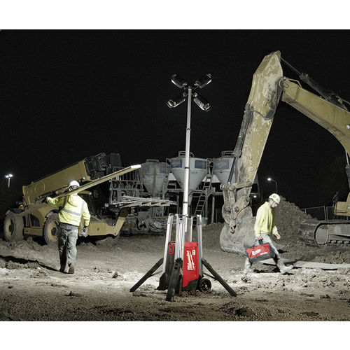 Milwaukee MXF041-1XC MX Fuel Rocket Tower Light and Charger