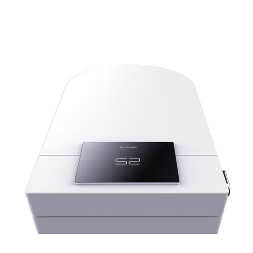 View 11 of Trone Plumbing STCM1 Trone Smart Bidet Toilet Combo with Toe Touch Sensor, Auto-Open/Close, Digital Display, Heated Seat, Night Light, Auto-Flush, 1.28 GPF, Classic White - STCM1.WH