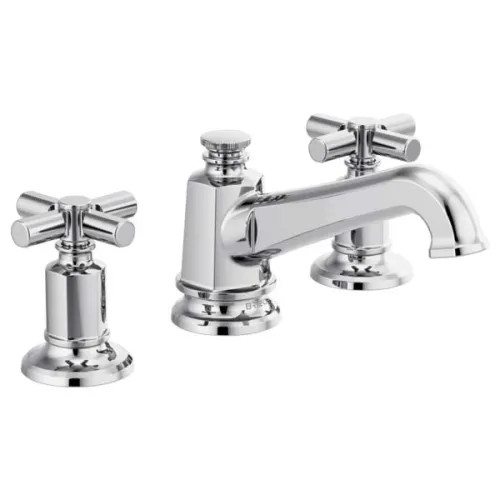 Brizo Invari Two-Handle Widespread Polished Chrome Bathroom Faucet