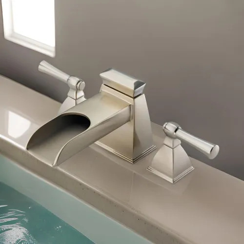 Brizo Vesi Two-Handle Deck-Mount Roman Tub Faucet Trim, Lever