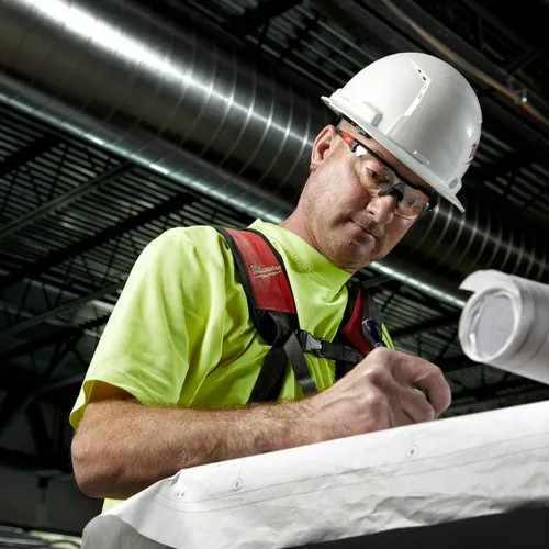 View 10 of Milwaukee 48-73-2205 Milwaukee Clear +2.00 Magnified Safety Glasses with Anti-Scratch Lenses - 48-73-2205