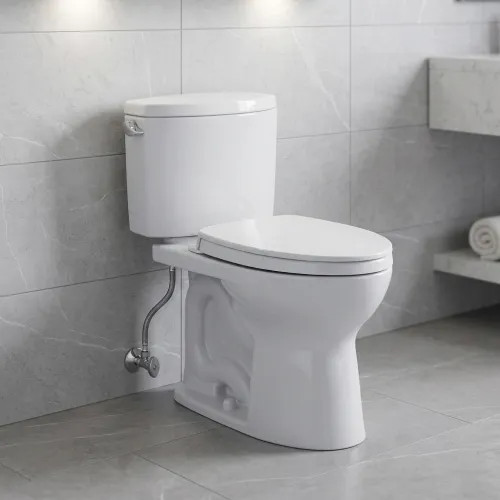 Toto Drake II Universal Height Elongated Toilet Bowl for T40