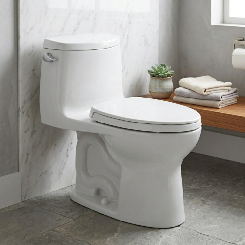 TOTO UltraMax II Elongated One-Piece Toilet with SS124 SoftClose
