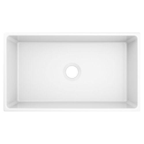 View 3 of Moen FC331910 Moen FC331910 Fireclay Single-Bowl Farmhouse Kitchen Sink, 33
