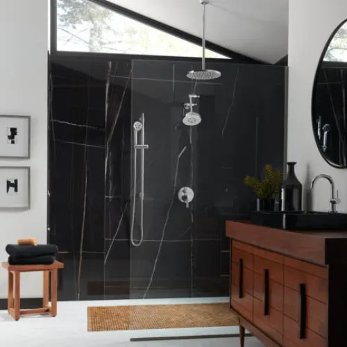 View 9 of Brizo T75P675-PCLHP Brizo Odin Pressure Balance Valve with Integrated 6-Function Diverter Trim, 1/2