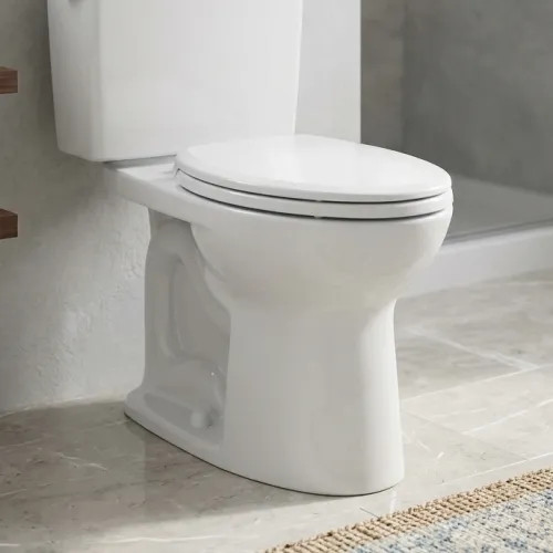TOTO Drake Elongated Toilet Bowl with CeFiONtect, Tank and Seat