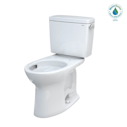 TOTO 21 Drake Two-Piece Toilet, Elongated, 1.28 gpf, Right-Hand