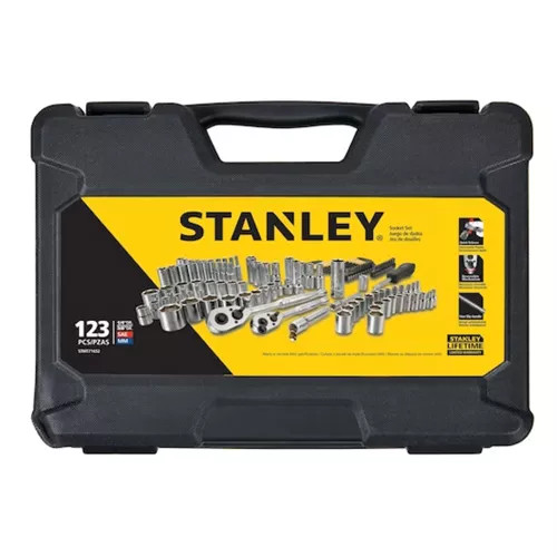View 4 of  STMT71652 STANLEY 123-piece 1/4in and 3/8in Drive Mechanic's Tool Set - STMT71652