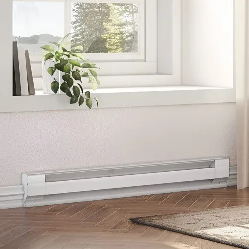 TPI 8 ft. Electric Baseboard Heater, Ivory - H2920-096S TPI 8 ft. Electric Baseboard Heater, Ivory - H2920-096S