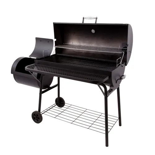 Char-Broil Deluxe Offset Charcoal Smoker Grill - Thumbnail 2