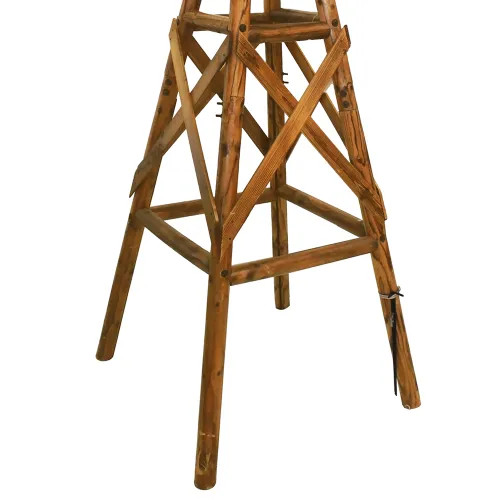 Leigh Country 9' Char-Log Windmill - TX93485 | PlumbersStock