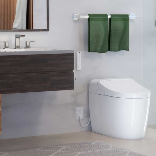 TOTO WASHLET Bidet Toilet Seat for G450 Toilet, Cotton White