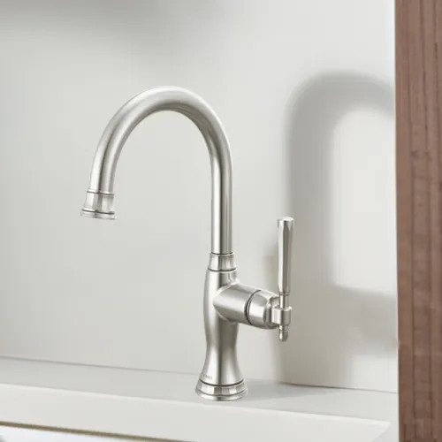 View 2 of Brizo 61058LF-SS Brizo Tulham Single-Handle Bar Faucet, Lever Handle, 1.8 GPM, Brilliance Stainless - 61058LF-SS